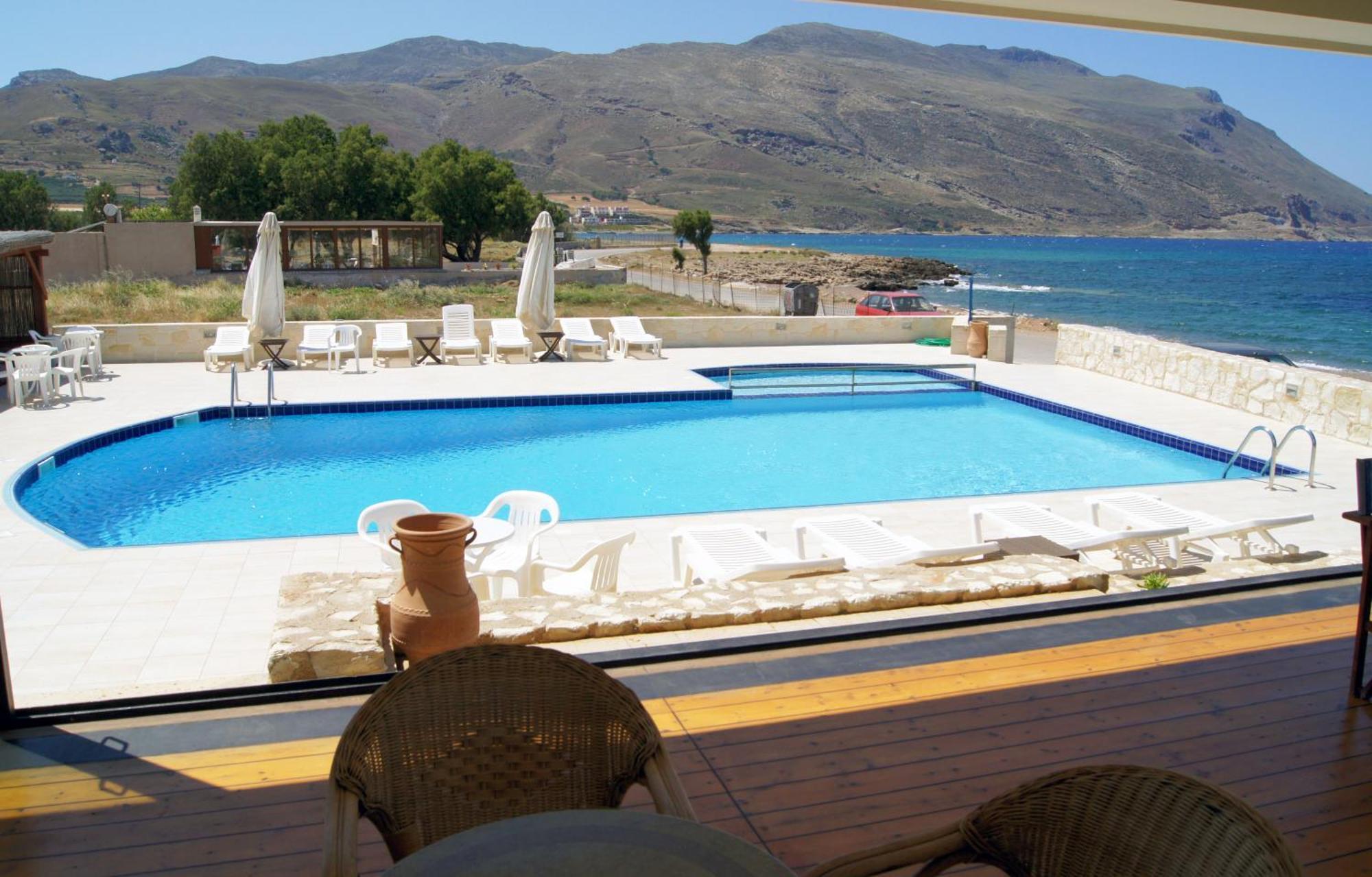 קיסאמוס Viglia Beach Apartments מראה חיצוני תמונה